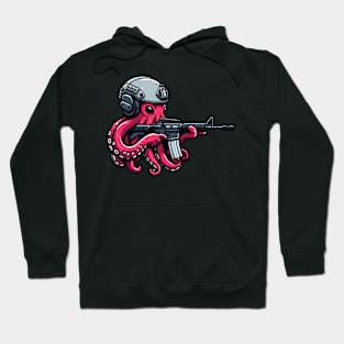 Tactical Octopus Adventure Tee: Where Intelligence Meets Style Hoodie